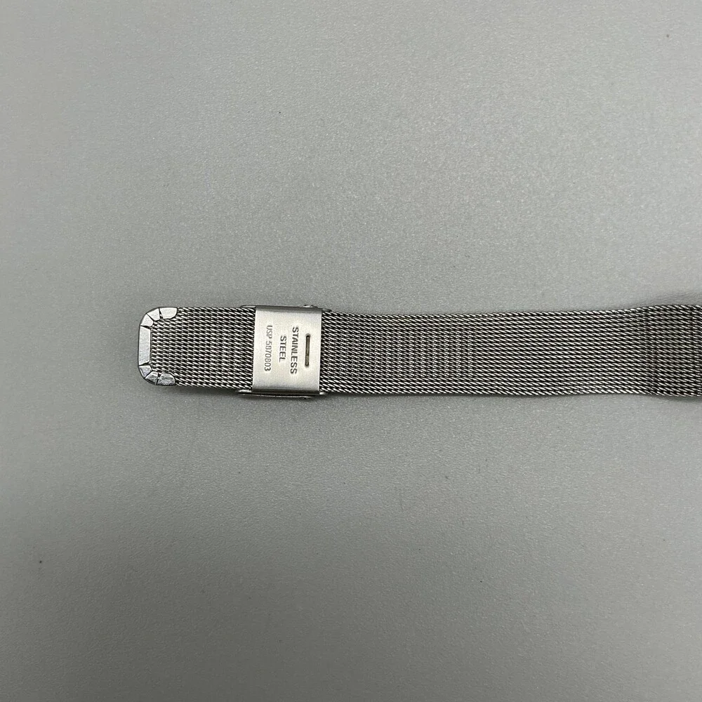 Skagen 355SGSC Womens Watch 26mm Silver Tone Stainless Steel Date New Battery